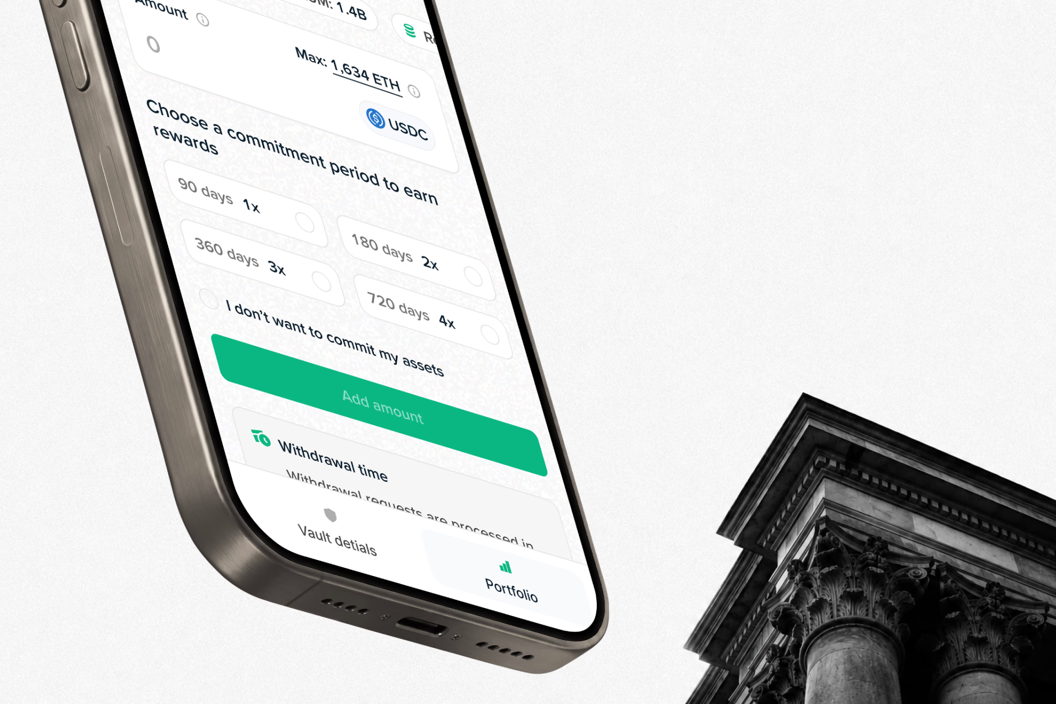 Nexus Mutual crypto insurance product interface, screen 5